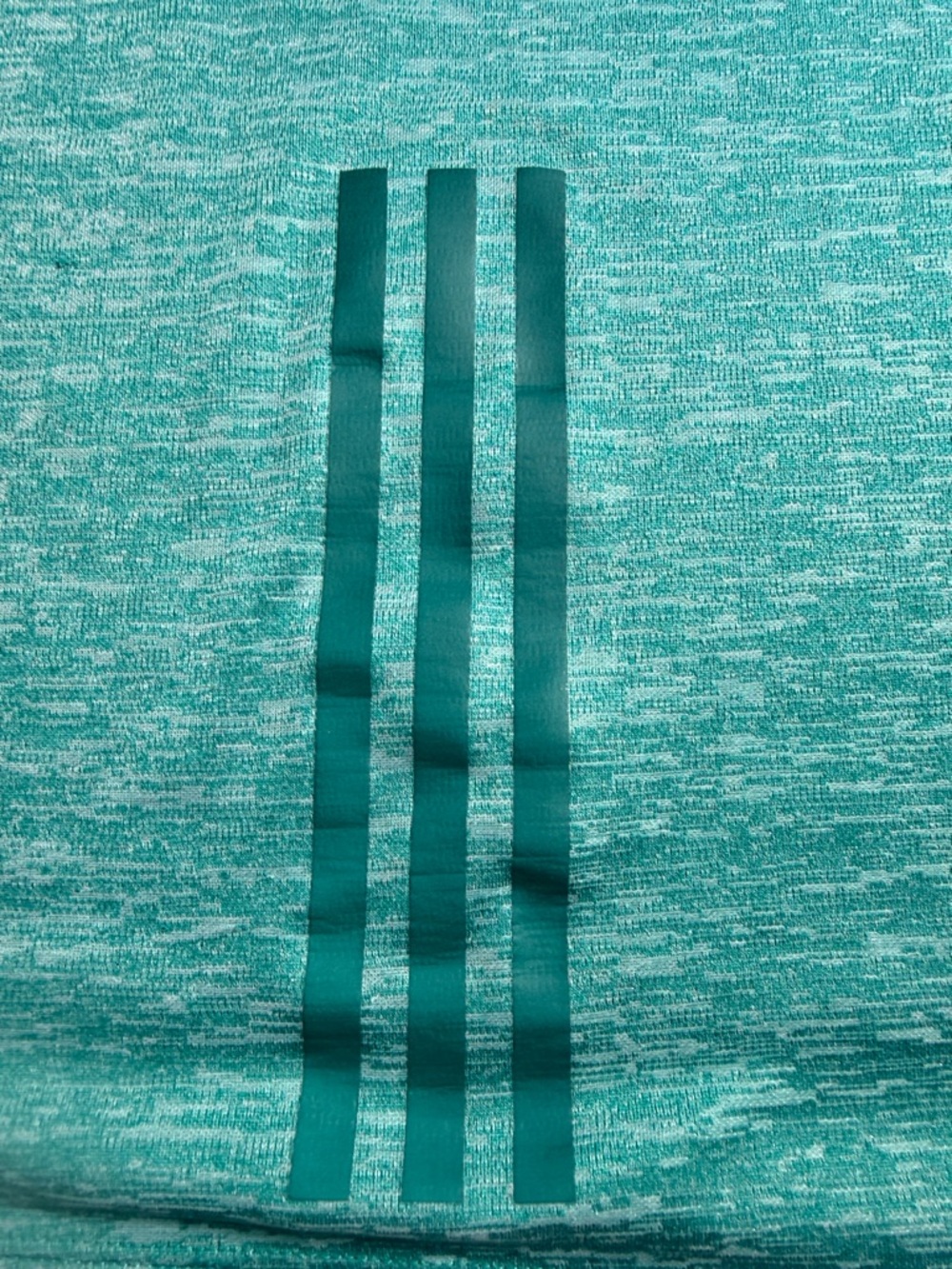 adidas Teal Heather Performance Racerback Tank - Picture 6 of 9